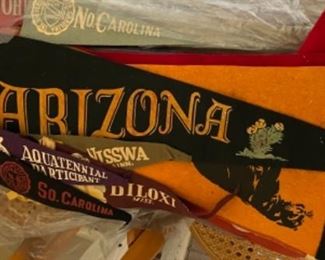 Vintage Pennants (Large Selection from around the country)