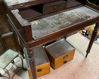Antique writing desk