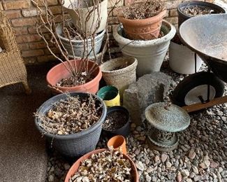 Pots (many more not shown)