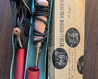 Vintage curling iron
