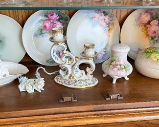 Hand painted antique china