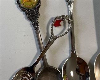 Vintage travel spoons