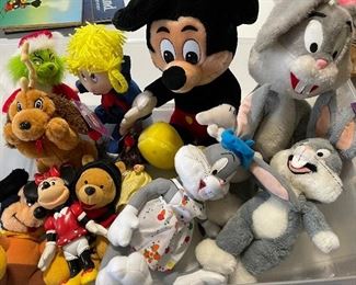 Disney and Warner Bros collectibles