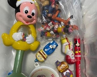 Vintage toys, disney collectibles, McDonalds