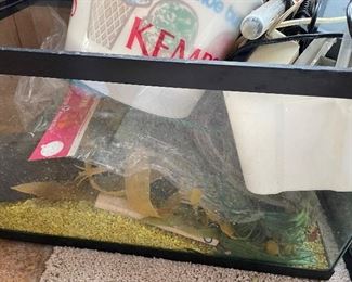 Fish tanks and supplies