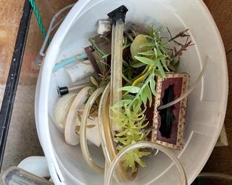 Fish tanks and supplies