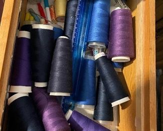 Spools and spools of thread in every color and style