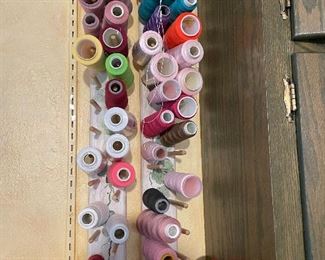 Spools and spools of thread in every color and style