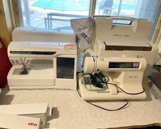Sewing machines and accessories