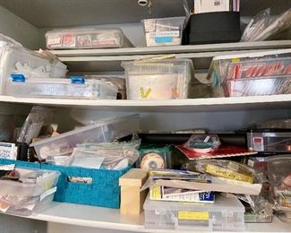 HUGE selection of craft supplies