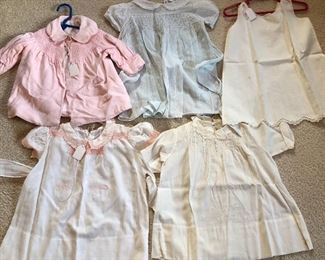 Vintage baby & toddler dresses