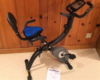 Ativafit folding exercise bike