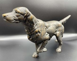 Antique Cast Iron Pointer Dog