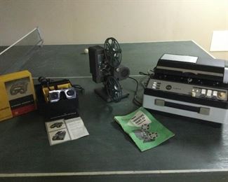 Vintage Movie and Slide Equipment