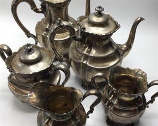 Silverplate Coffee Tea Set