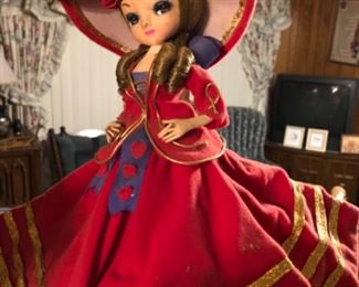 Miller High Life music box doll