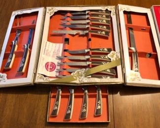 Vintage Sheffield cutlery