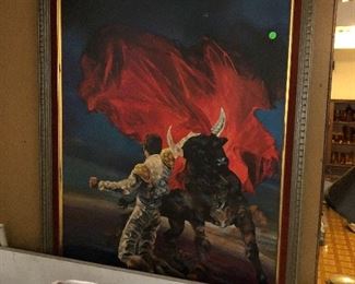 Vintage Matador print