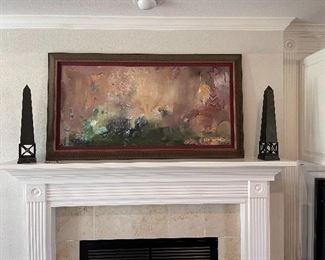 Original Oil Painting with Custom Frame