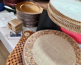 Placemats and Chargers