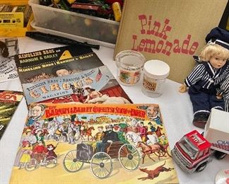 Barnum & Bailey Circus Magazine 1946 Professional Edition for Press & Radio, 1945 Edition, Ringling Bros & Barnum & Bailey Circus Magazine & Program 1946 and 1948, Pink Lemonade Book 1945