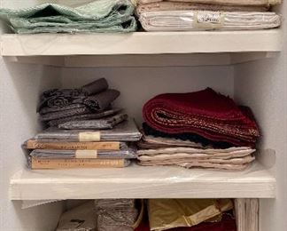 Linens, Napkins, Tablecloths Many NIB