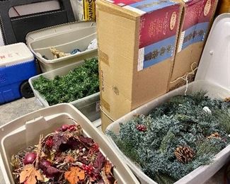 Frontgate Christmas Lighted Garland, Christmas Lights, Garland, Topiary Trees