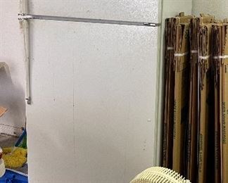 Garage Refrigerator, Moving Wardrobe Boxes