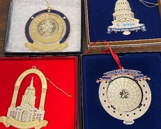 Texas State Capitol Christmas Ornament Collection
