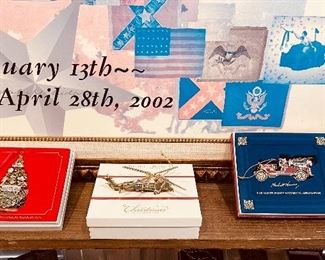 White House Historical Association Christmas Ornaments 