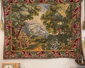 Vintage Point des Meurins Tapestry Made in France