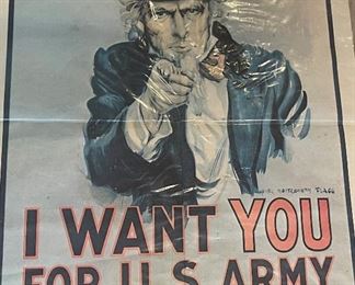 Vintage US Army Recruiting Poster