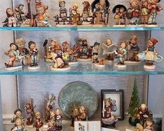 Hummel Collection dating back to 1930’s. Incise Crown, Stamped Crown, Full Bee, Small Bee, And newer markings. 