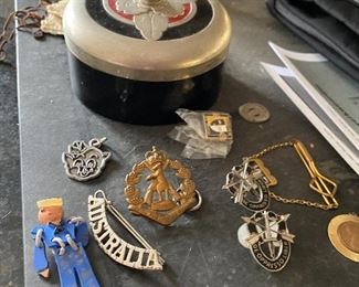 Antique pins