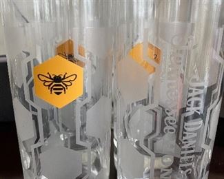 Set of 4 Jack Daniels Tennessee Whiskey glasses