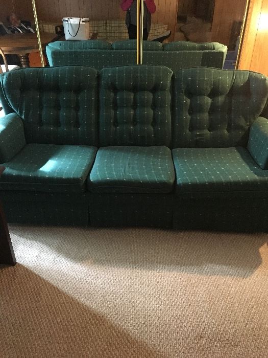 2 sofas in excellent condition. 1 is a sleeper sofa