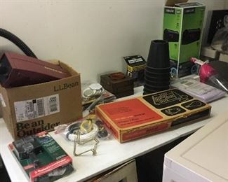 Tools, mail box , hand vac