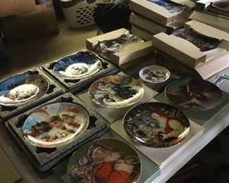 Collectible plates 