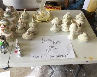 Lenox egg collectible 