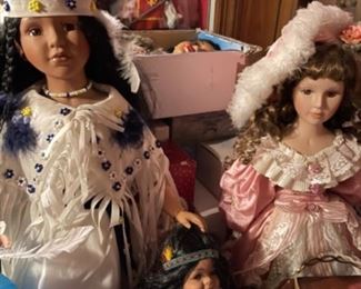 Native American dolls