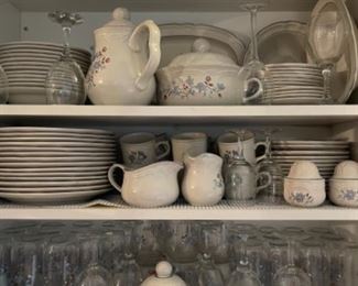 Pfaltzcraft collection with stemware service for 12 plus