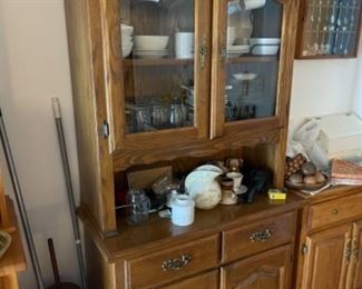 oak cupboard