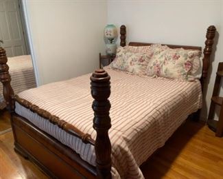 1920-30’s waterfall 3 piece bedroom suite