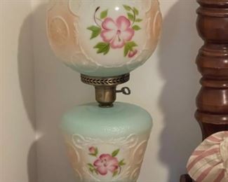 Fenton GWTW lamp 