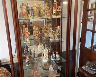 Collection of good figurines by Lefton,  made in Japan, Hummel, etc. 