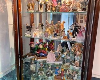 Collection of good figurines by Lefton,  made in Japan, Hummel, etc. 