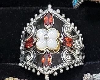 Barbara Bixby Jewelry in Sterling- 18kt Gold accents and Gemstones