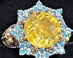 Barbara Bixby Jewelry in Sterling- 18kt Gold accents and Gemstones