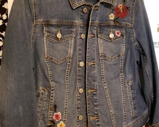 Talbots Jean Jacket