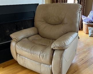 Leather Power Recliner